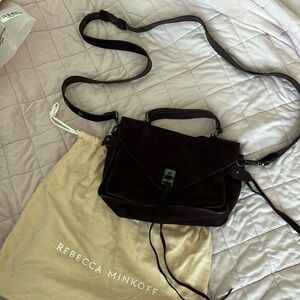 Rebecca Minkoff small Darren crossbody suede Preowned